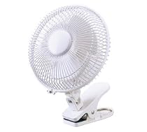 DRAPER 6" 230V 2 SPEED CLIP ON DESK FAN WITH PLUG