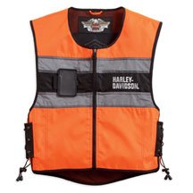 Harley-Davidson® Men's High Visibility Vest. Meets military base standards. 98172-08VM