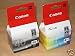 Genuine/Actual/Real Canon PG40 (black) + CL41 (color) print ink toner cartridge Condition