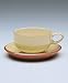 Denby Fire Tea Saucer
