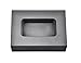 10 oz Troy Ounce Silver Rectangle Graphite Ingot Mold For Melting Casting Refining Scrap Jewelry