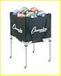 Champion Sports Deluxe Volleyball Storage Cart