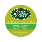 Green Mountain Coffee for Keurig Brewers, Island Coconut, 24-Count K-Cups