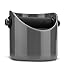 Dreamfarm Grindenstein - Coffee Grind Knock Box and Espresso Dump Bin (Silver)