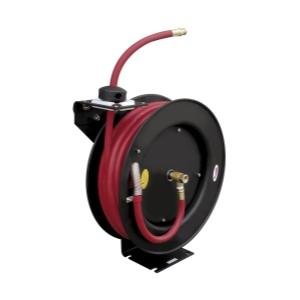 Astro Pneumatic AST3683 Automatic Rewind Hose Reel with Rubber Hose