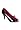 Black/Red Patent
