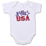 Made in the USA Novelty Baby Onesie
