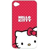 HELLO KITTY KT4488R4 IPHONE(R) 4 POLYCARBONATE WRAP (RED/WHITE)