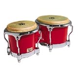 Fiberglass Bongos (Chrome) Red