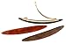 France Luxe Oblong Long and Skinny Barrette - Nacro Neutrals