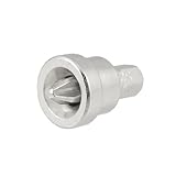 uxcell ドライバービット　スクリューディンパル　スクリューセッター　 2mm　プラス　S2 P　ドライウォール　ディル ビット シルバートーン