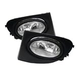 03-05 Honda Civic SI 3DR OEM Style Clear Fog lights by Luminx Lighting