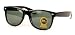 Classic Vintage Buddy Nerd Wayfarer Blues Brothers DarK Lens Sunglasses - Black