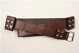Medieval Brown Back Hanger Baldric Sword Belt