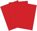 Roselle Vibrant Construction Paper, 50ct, Holiday Red (CON8891250)
