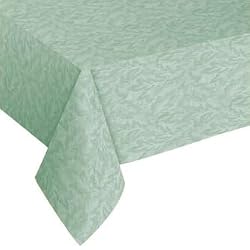 Sonoma Damask Print Sage Green 60" X 84" Oblong Vinyl Tablecloth