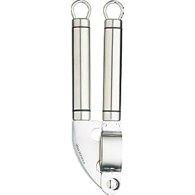 Kitchen Craft Professional Stainless Steel Short Oval Handled Garlic Press