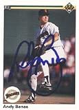 Andy Benes, San Diego Padres, 1990 Upper Deck Autographed Card