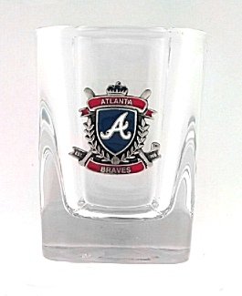 MLB Shot Glass - Atlanta Braves