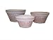 White Washed Terracotta Virginian Pot (set of 3)