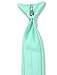 Vesuvio Napoli Boy's CLIP-ON NeckTie Solid AQUA GREEN Color Youth Neck Tie