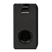 Kenwood SW-21HT Aktiver Subwoofer (100 Watt, 160 mm Tieftonkonus) schwarz
