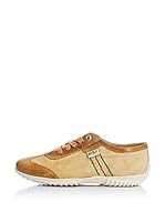 PEKIS Zapatillas Lona Tintada Cordones (Cuero)