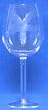 Individually Hand Etched Starfish White Wine Glass 9" Set of Four
