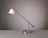 George Kovacs by Minka P211-084 George's Reading Room Table Lamp with Etched Opal Glass Shade