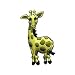 JIBBITZ GIRAFFE SHOE CHARM - O/S - ASSORTED