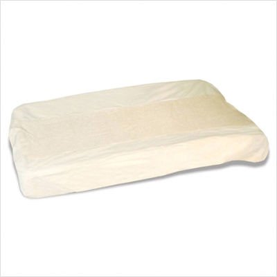 Certified Organic Contoured Change Pad Cover in Natural