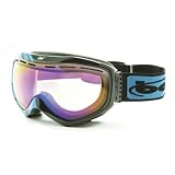 Bolle Quasar Goggle,Blue Dragonfly,Aurora Lens