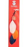 Detroit Tigers MLB Team Color Feather Hair Clip