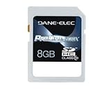 Dane Elec High Speed 8 GB  Class 10 Secure Digital Card DA-SD-1008G-C