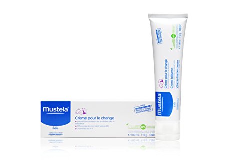Mustela Vitamin Barrier Cream for Kids, 3.88 Ounce