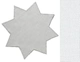 Eigenschaften Creativ Discount / Creativ Discount - Anhäkelform Stern, 20 x 20 cm, Weiß