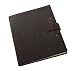 Genuine Leather Courier Journal with Buckle Closure