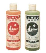 Semco Two Part Teak Cleaner Quarts Set
