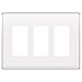 On-Q Studio Triple Gang Wall Plate, Variation