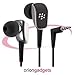 3.5mm In-Ear Premium Multimedia Headset (ASY-15765-001) for BlackBerry Bold 9650 (Black)