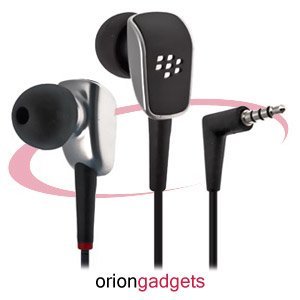 3.5mm In-Ear Premium Multimedia Headset (ASY-15765-001) for BlackBerry Torch 9800 (Black)
