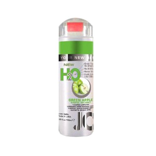 System Jo H2o Flavored Lubricant, Green Apple, 1 Ounce