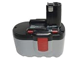 Replacement Battery for BOSCH GSA 24V, GSA 24VE, GST 24V, SAW 24V, PSB 24VE-2, GSB 24VE-2, GSR 24VE-2, Compatible P/N: 2607335268, 2607335279, 2607335280, 2607335445, 2607335446, 2607335448, 2607335509, 2607335510, 2607335537, 2607335538, 2607335561,