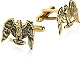 Gold American Eagle Cufflinks
