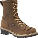 Men's Carolina® 8" Waterproof Lace to Toe Logger Boots