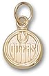 Edmonton Oilers Round Logo 3/8" Charm/Pendant -14K/10K, Stainless Steel or Gold Plated