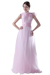 Bateau Neck Evening Dress/Bridesmaid Dress/Prom Dress 