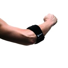 Rehband Herren Ellenbogenbandage 7923 Basic Epi, schwarz