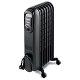 DeLonghi Vento Oil-Filled Radiator with High-Speed Convection