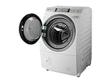 パナソニック 9.0kg ドラム式洗濯乾燥機【右開き】（クリスタルホワイト）Panasonic ECO NAVI WジェットDancing NA-VR3600R-Wの画像